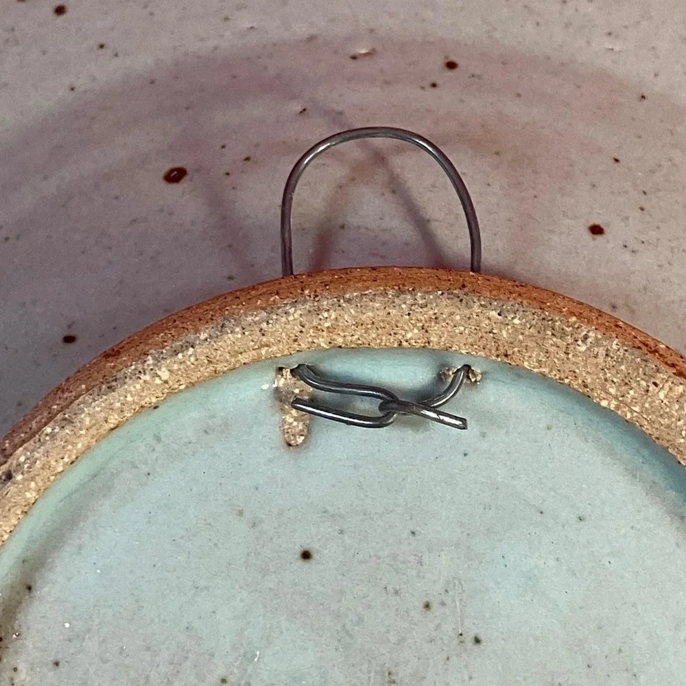 Vtg Cunningham Pottery Bowl 11.5